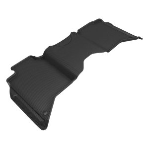 Dodge RAM 2500 Crew Cab Floor Mat - Rear - 3D MAXpider - Kagu - Black - `19-`24